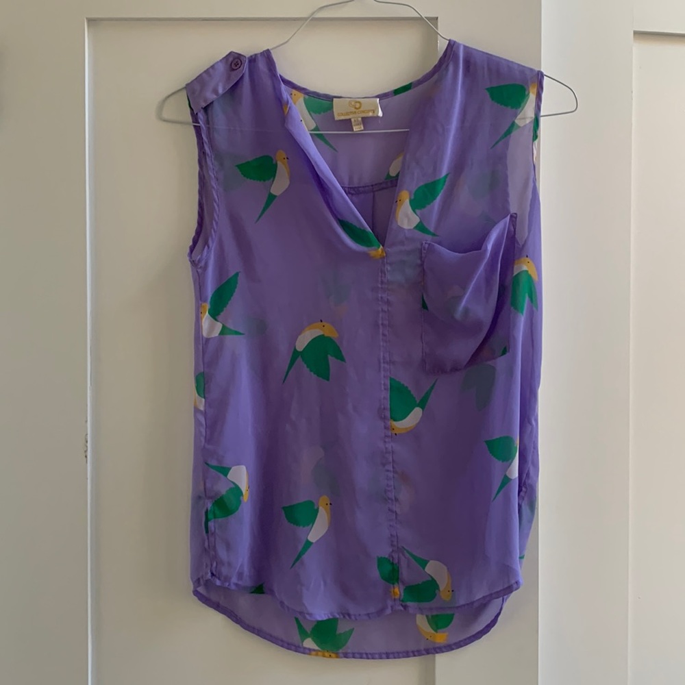 Collective concepts bird tank top